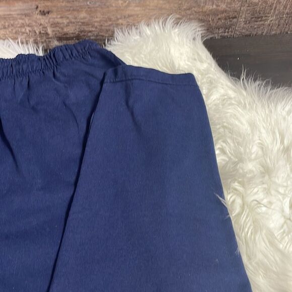 Folette Elastic Waist Drawstring Comfort Pants Blue Size Medium Vintage - Picture 8 of 12